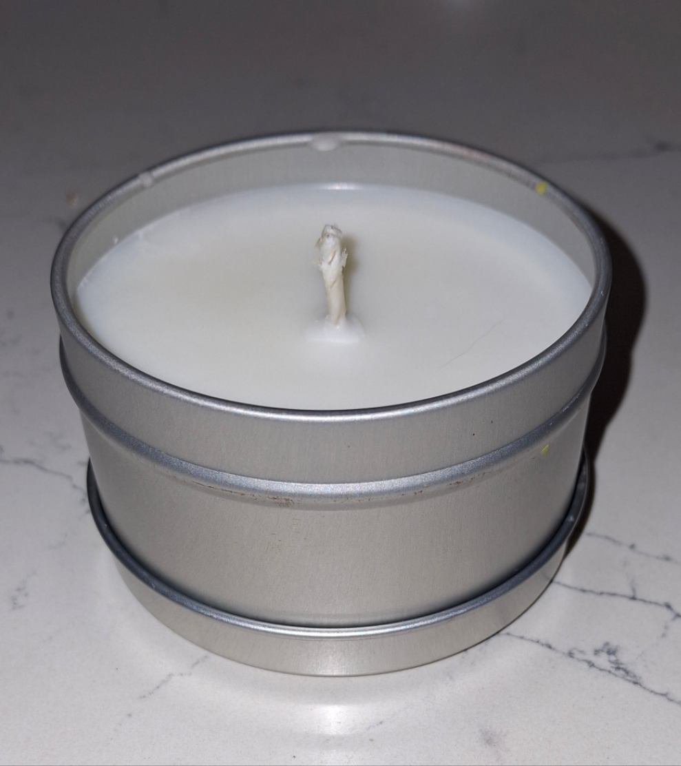 Peppermint + Lavender - Soy - Travel candle - 4oz